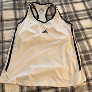 ADIDAS workout shirt w/ bra support (medium)